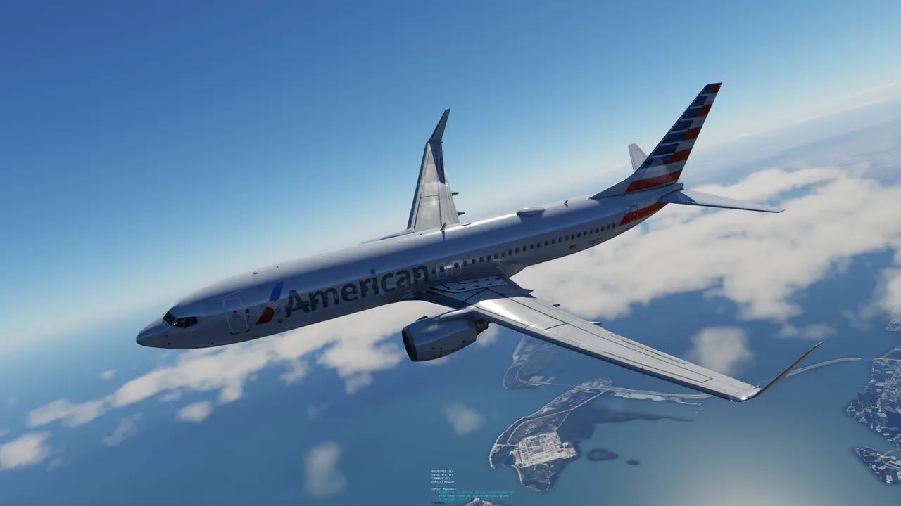 Boeing 737-800 (ZIBO) - Screenshot #1
