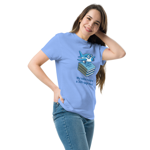 unisex-classic-tee-carolina-blue-left-front-692133d8b80cd
