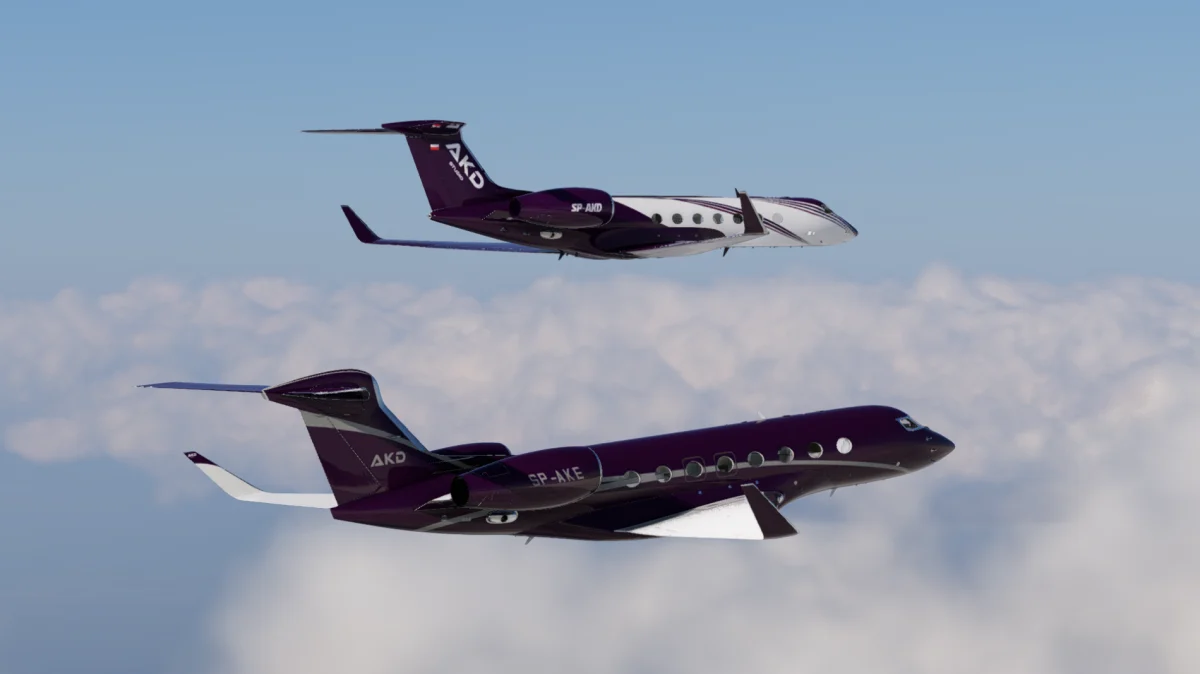 GLF 550 and GLF650 - Image by AKD Studio