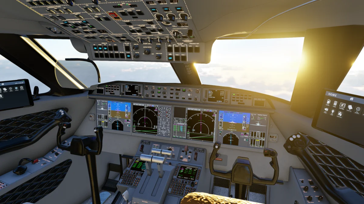 GLF650 Cockpit - Image by AKD Studio