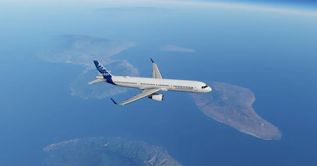 Airbus A321 Airborne